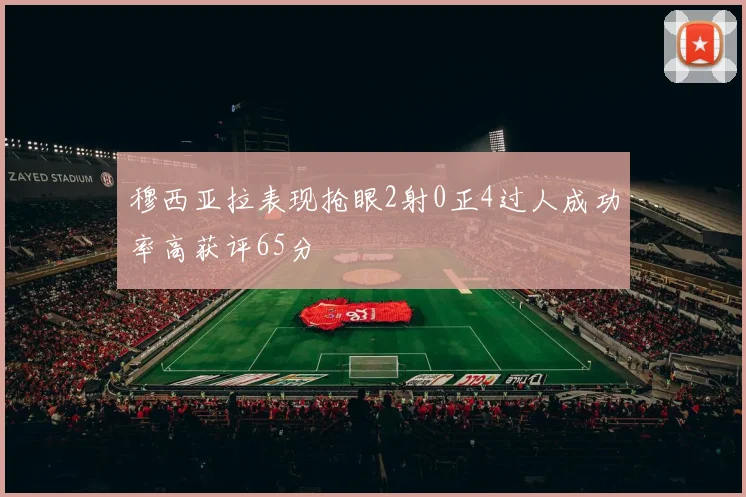 穆西亚拉表现抢眼2射0正4过人成功率高获评65分